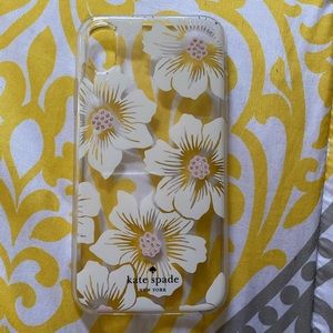 Kate Spade floral pattern iPhone XR phone case